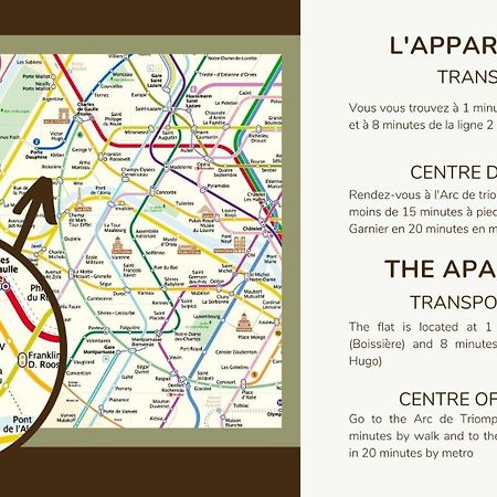 #Arc Detriomphe #Trocadero #Style Haussmanien#Ac Διαμέρισμα Παρίσι Εξωτερικό φωτογραφία